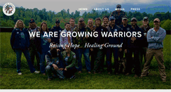 Desktop Screenshot of growingwarriors.org